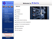 Tablet Screenshot of pidata.com